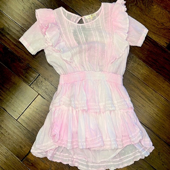 Loveshack Fancy Natasha Heritage mini dress XS - Picture 2 of 5